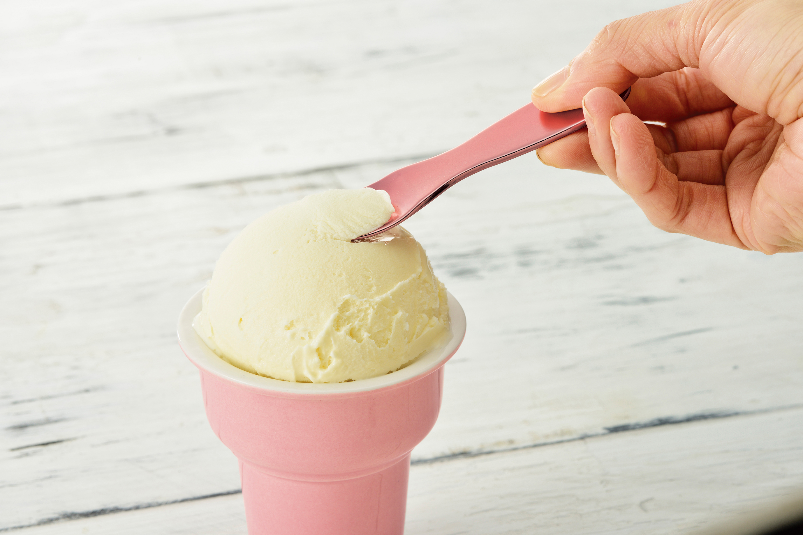 アイスクリームカップ＆スプーンセット｜販促マルシェ - カー